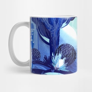 Cactus Garden_BlueTeal Mug